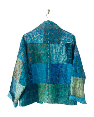 Silk Kantha Jacket